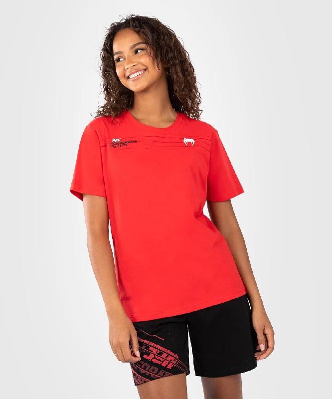 Celebrity Style UFC Venum Performance Institute 2.0  Women’s T-Shirt - Red