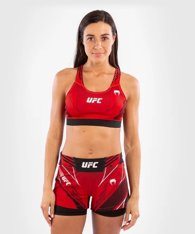 Fresh Wear UFC Venum Authentic Fight Night Women's Sport Bra - Red