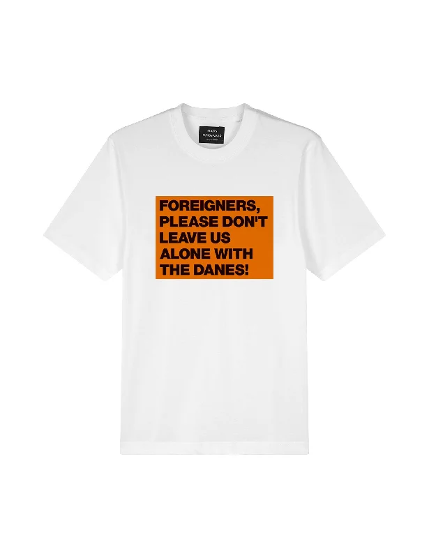 Classic Choice Cotton Jersey Frode Foreigners Tee, White