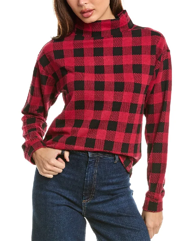 Feminine Charm beachlunchlounge Tameron Plaid Sweater