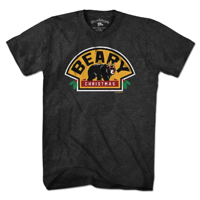 Elegant Casuals Beary Christmas Logo T-Shirt