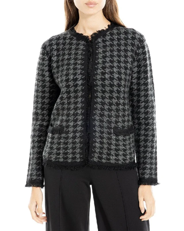 Warm Chic Outfits Max Studio Short Cardigan
