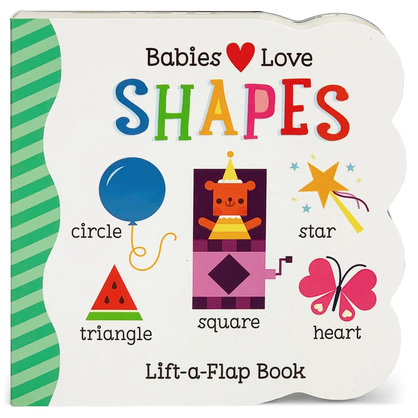 Comfortable Lifestyle Babies Love Shapes Board Book