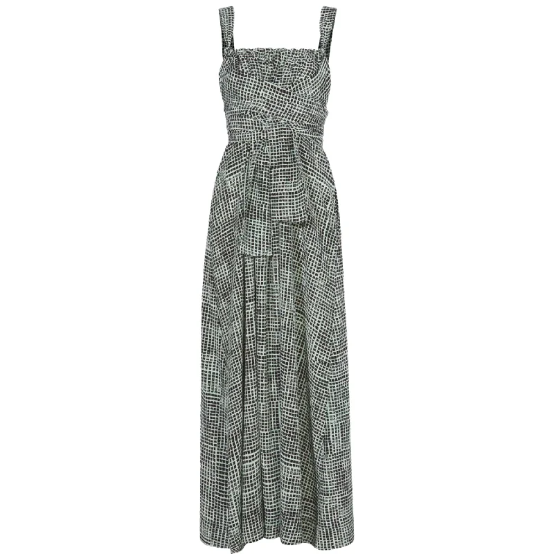 Dessert Matching Viscose Flou Wrap Dress