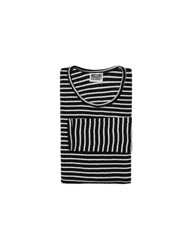 Warm Comfort 101 Kids NPS Stripes, Black/Ecru
