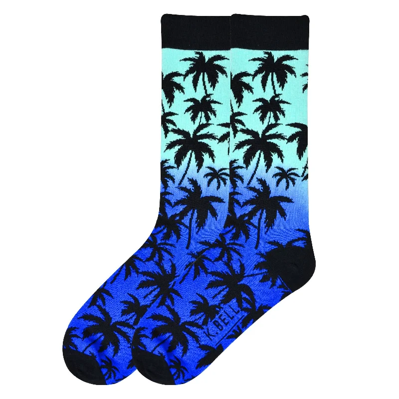 Comfortable Chic Palm Tree Men's Socks