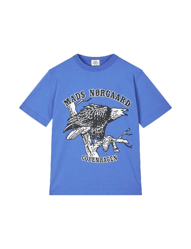 Urban Design Sense Printed Tee Theo Tee, Amparo Blue