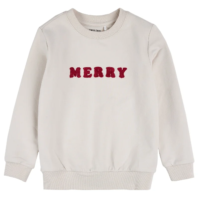 Simple Style Unisex Merry Sweatshirt