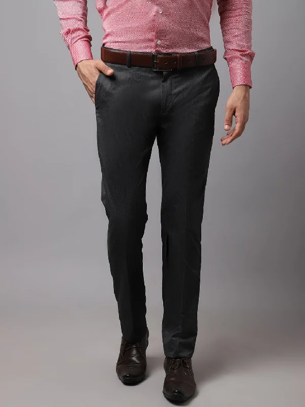 Relaxed Wear Mens Dark Grey Trouser