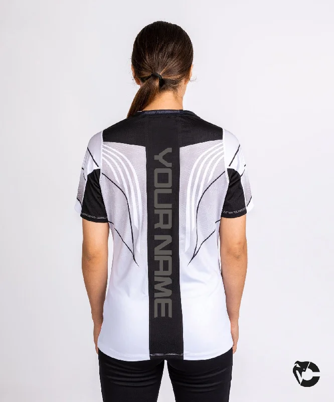 Classic Items UFC Venum Personalized Authentic Fight Night 2.0 Kit by Venum Women's Walkout Jersey - White Classic Items UFC Venum Personalized Authentic Fight Night 2.0 Kit by Venum Women's Walkout Jersey - White