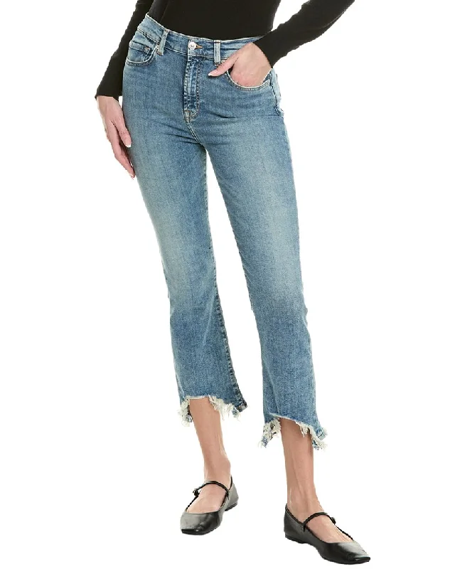 Elegant Wear 7 For All Mankind High-Waist Slim Kick Jean
