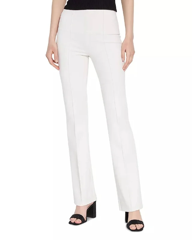 Urban Chic Elysse Ponte Pant In Chalk