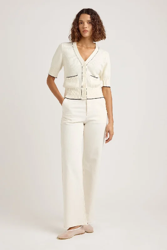 Chic Outfits SHORT SLEEVE CARDIGAN