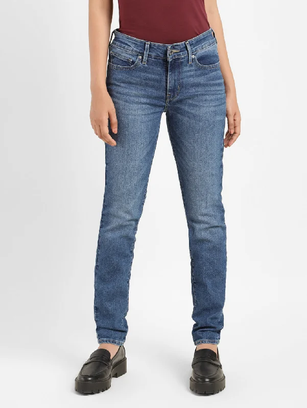 Cozy Look Women's Mid Rise 711 Skinny Fit Jeans