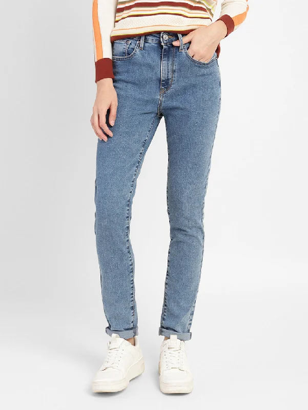 Effortless Style Women's High Rise 721 Skinny Fit Jeans