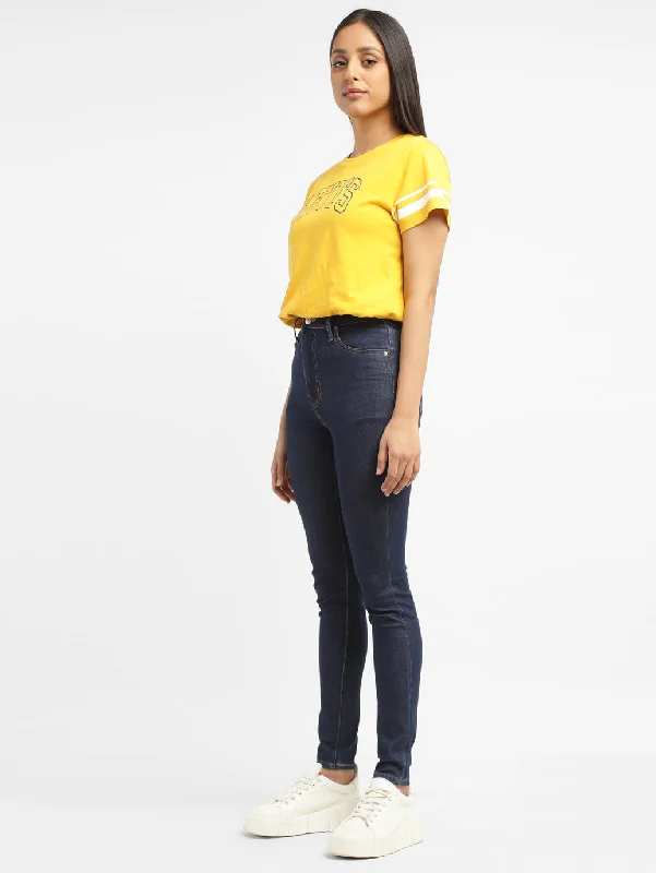 Chic Relaxation Women's High Rise Skinny Fit Jeans