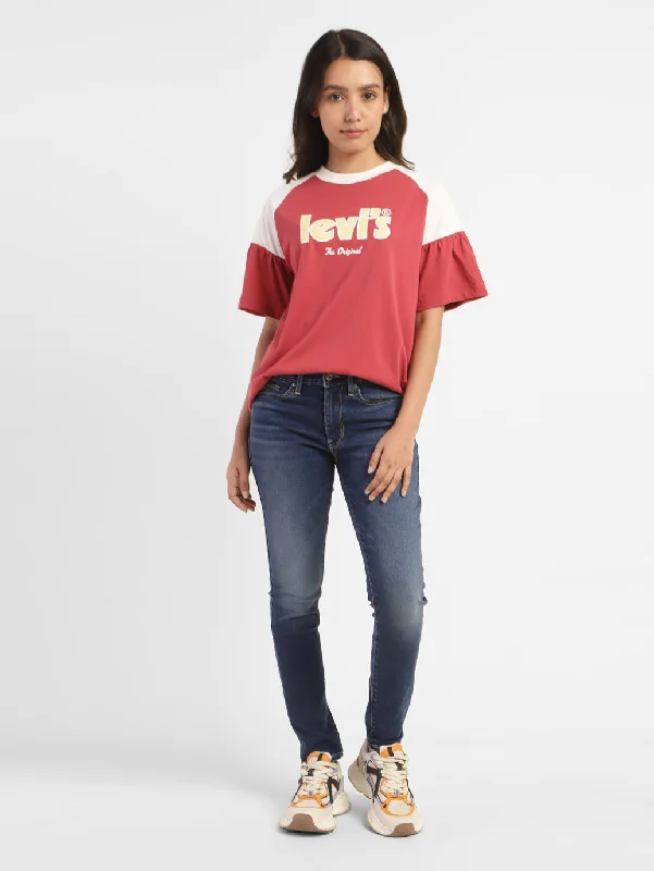 Versatile Wear Women's Mid Rise 711 Skinny Fit Jeans