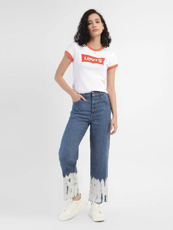 Youthful Style Levi's X Deepika Padukone 70's Blue High Bootcut Jeans