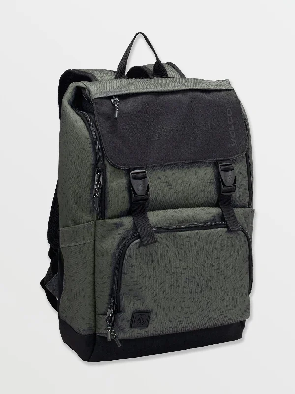 Casual Elegance Charter Fold Over Backpack - Squadron Green