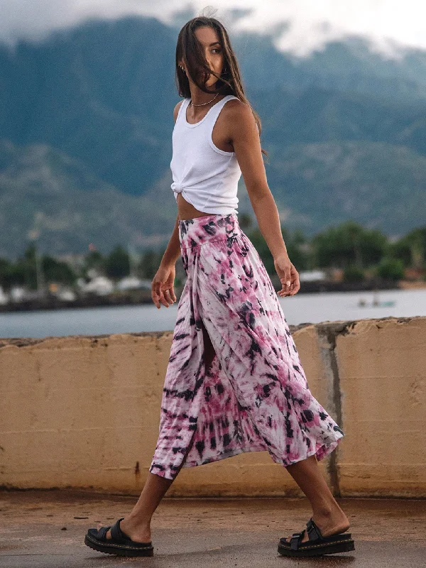 Trends Tiedoll Wave Skirt - Black White