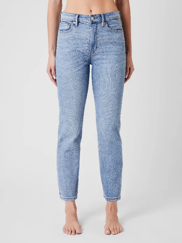 Comfortable Outfits Stretch Denim Cigarette Fit Ankle Length Jeans 28 Inch