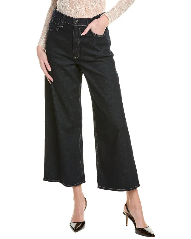 Breezy Style rag & bone Annie Rinse Wide Leg Ankle Jean
