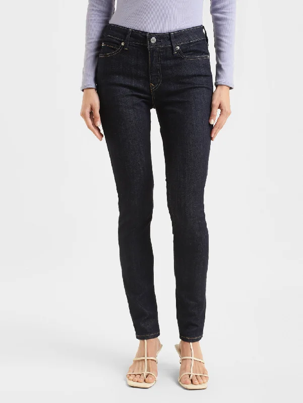 Minimal Comfort Women's Mid Rise 711 Skinny Fit Jeans