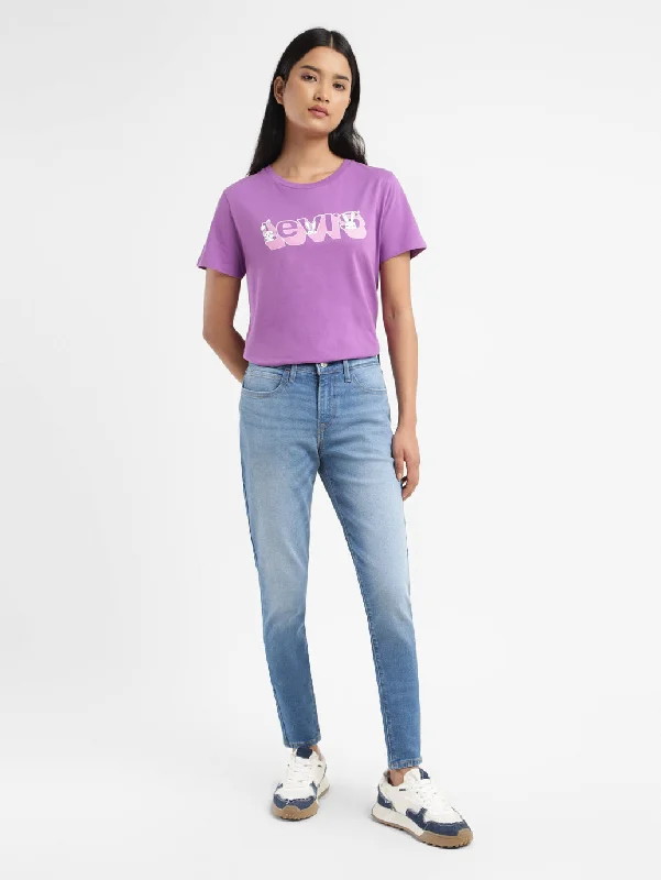 Elegant Comfort Women's Mid Rise 710 Super Skinny Fit Jeans