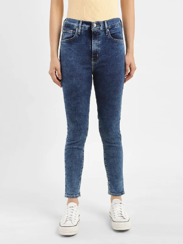 Luxe Comfort Women's High Rise Skinny Jeans