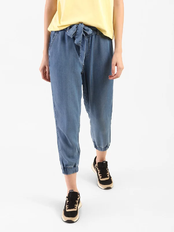 Unique Fashion Women's High Rise Regular Fit Joggers