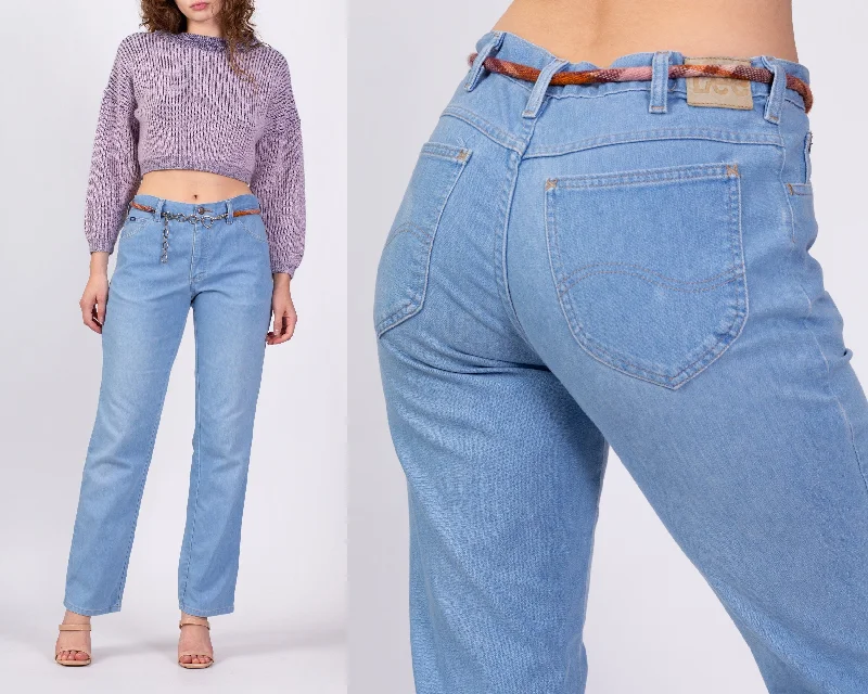 Timeless Outfits 70s 80s Lee Light Wash Unisex Jeans - 32" Waist