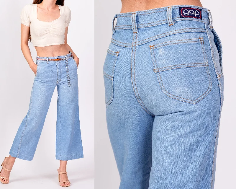 Fashion Elements 70s Gap Light Wash Flared Jeans - Petite Extra Small