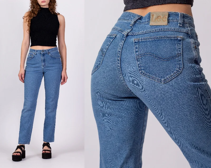 Fashionable And Versatile 90s Lee High Waisted Jeans - Medium, 28"-29"