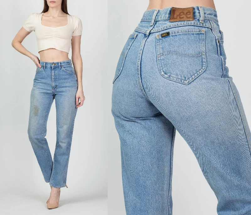 Fresh And Capable 90s Lee Riders High Waist Distressed Jeans - XS to Small, 25.5"