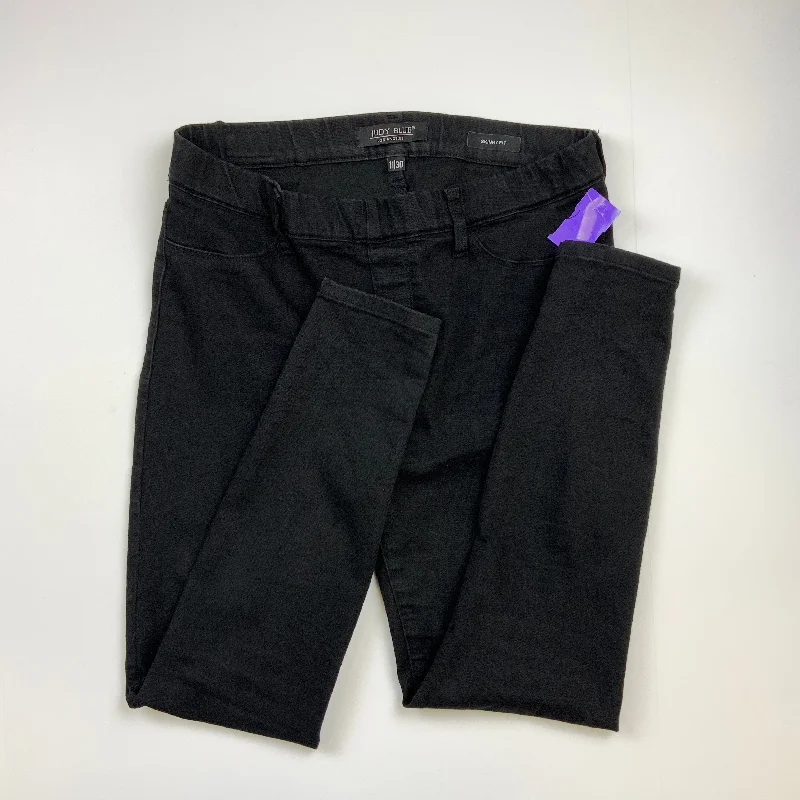 Boutique Recommendation Black Denim Jeans Jeggings Judy Blue, Size 11