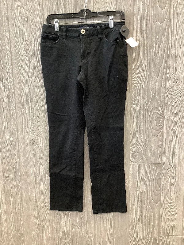 Warm Wear Black Jeans Boot Cut Chaps, Size 4