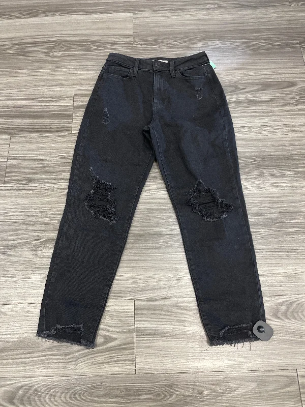Soft Textures Black Jeans Boyfriend So, Size 5