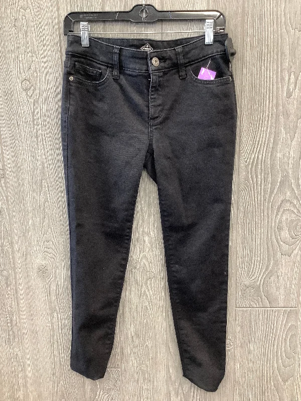 Cozy Sweaters Black Jeans Skinny St Johns Bay, Size 4