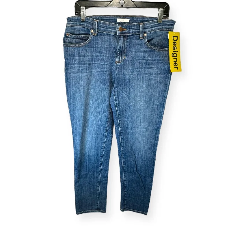 Trendy Dresses Blue Denim Jeans Designer Eileen Fisher, Size 8