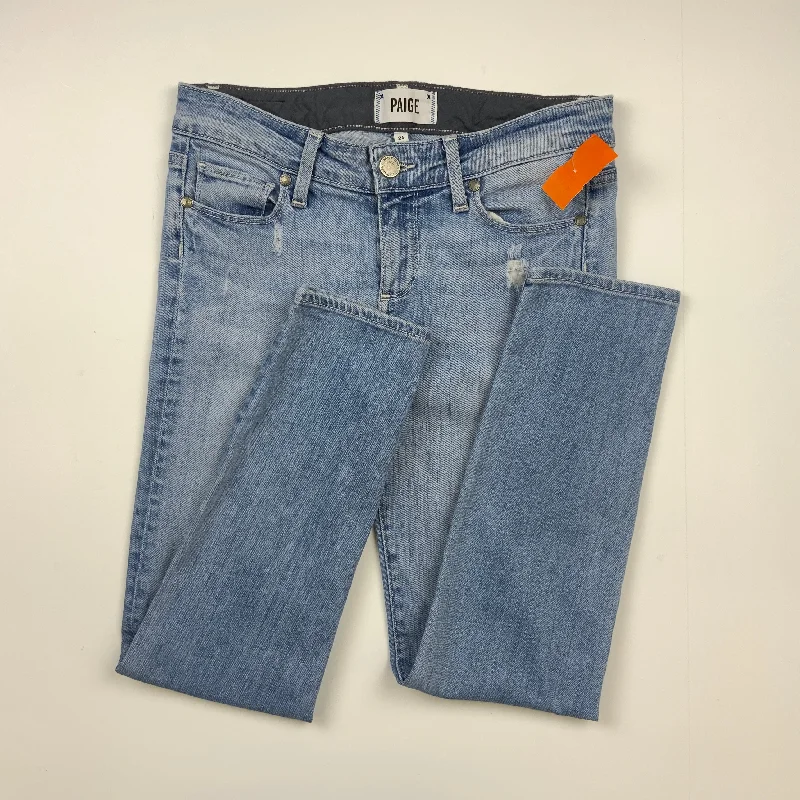 Modern Comfort Wear Blue Denim Jeans Skinny Paige, Size 2
