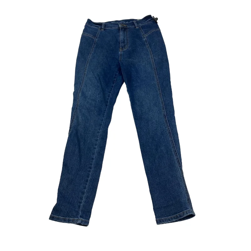 French Style Blue Denim Jeans Skinny We The Free, Size 6