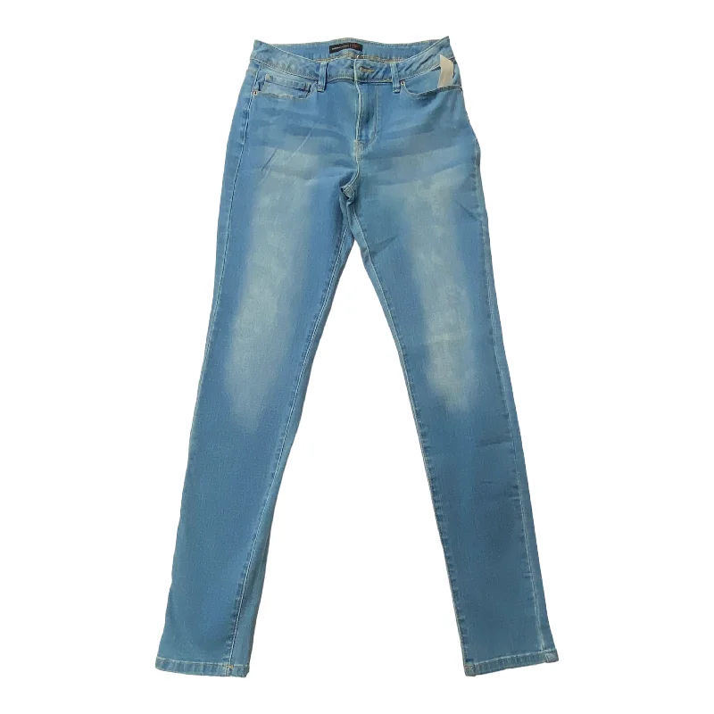 Fashion Design Blue Denim Jeans Skinny Ymi, Size 8