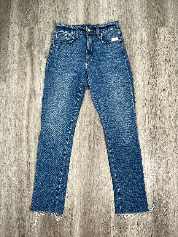 New Design Blue Denim Jeans Straight Joes Jeans, Size 2