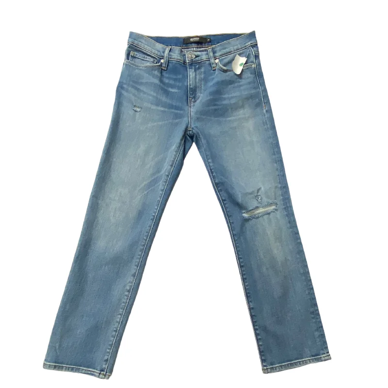 Elegant And Casual Blue Jeans Cropped Hudson, Size 2