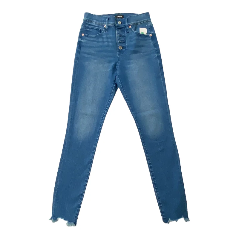 Noble And Elegant Blue Jeans Skinny Express, Size 2