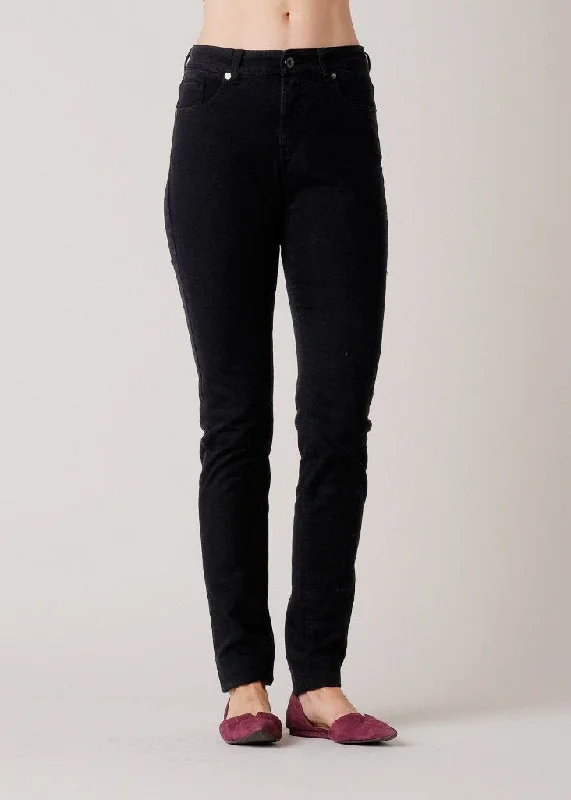 Easy Wear Chic Brooklyn Denim Co. High Rise Skinny Jean - Black
