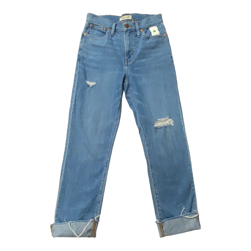 College Style Denim Jeans Cropped Madewell, Size 2
