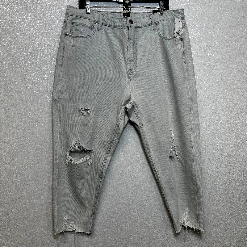 Exquisite Details Denim Jeans Relaxed/boyfriend Gap, Size 16