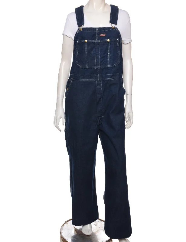 Luxury And Elegant Dickies Dark Wash Dungarees - W38 L32