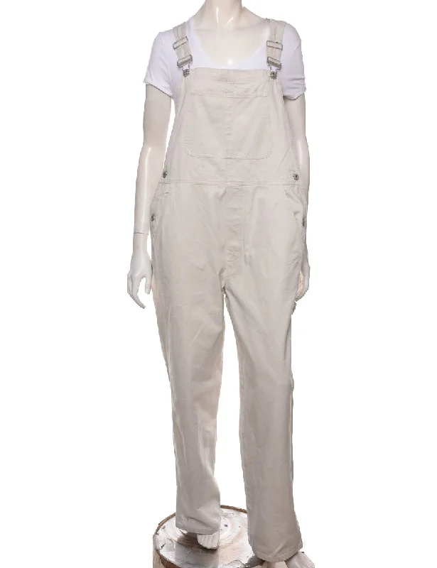 Fresh And Capable Gap Off-White Classic Dungarees - W38 L29